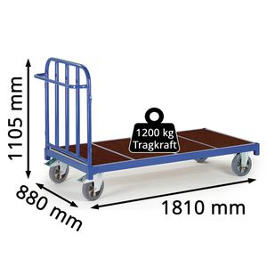 Produktbild für Transportwagen Rollcart Stirnwandwagen, 02-1246