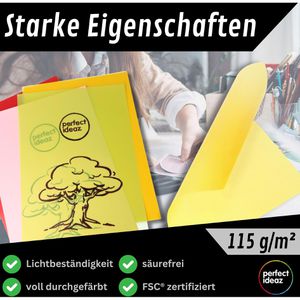 Produktbild für Transparentpapier perfect-ideaz A4