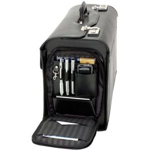 Produktbild für Pilotenkoffer Alassio Verona 45057, schwarz, 30 Liter