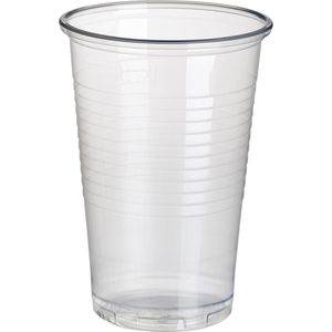 Trinkbecher Papstar 12149, transparent, PP