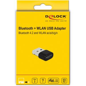 Produktbild für WLAN-Adapter DeLock 61000, Nano, USB 2.0