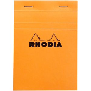 Produktbild für Notizblock Rhodia 13200C, orange, A6
