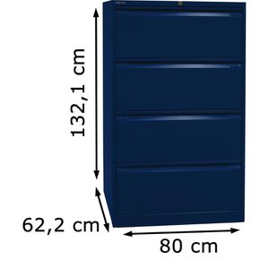 Produktbild für Hängeregisterschrank Bisley DF4-639