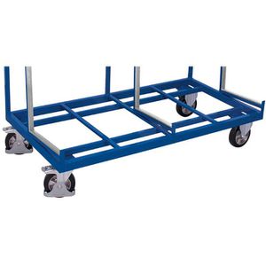 Produktbild für Plattenwagen VARIOfit sw-1605, Gummireifen