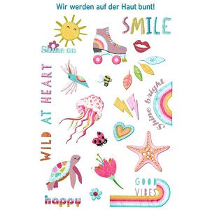 Produktbild für Temporäre-Tattoos Moses 26298, farbig