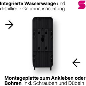 Produktbild für Toilettenpapierspender Satino Hyginity, 333423, JT3