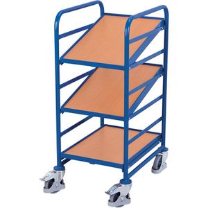 Produktbild für Eurokastenwagen VARIOfit sw-610.101, mit Holzböden