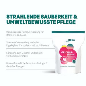 Produktbild für Spülmaschinenpulver HAKA Zitrone, ökologisch