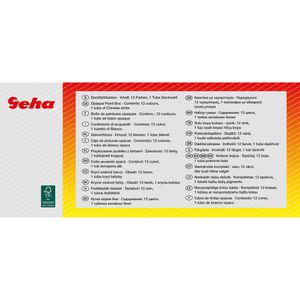 Produktbild für Farbkasten Geha F250/12