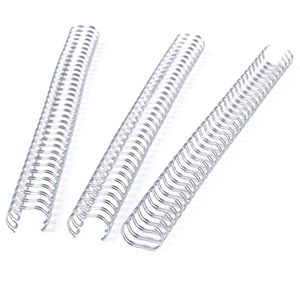 Produktbild für Drahtbinderücken Renz Ring Wire, silber, für A4