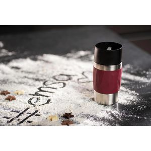 Produktbild für Thermobecher Emsa Travel Mug Compact, weinrot