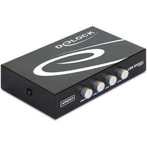 USB-Switch DeLock 87634, USB 2.0, für 4 PC