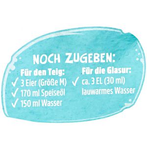 Produktbild für Kuchenbackmischung RUF Dinolino dreifarbiger Zitronenkuchen