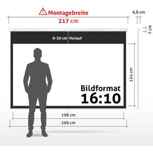 Produktbild für Beamer-Leinwand ESMART Professional MIROLO