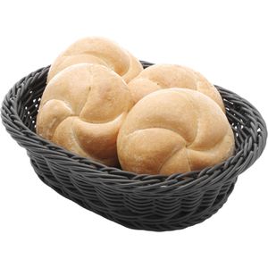 Produktbild für Brotkorb Hendi 426623, geflochten, aus Kunststoff