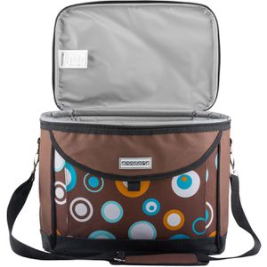 Produktbild für Kühltasche anndora TW-1885-169, braun, faltbar