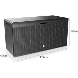 Produktbild für Gartenbox CASARIA Rato Plus 106897, aus Kunststoff
