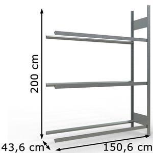 Produktbild für Anbauregal Schulte 13913, für Reifenregal