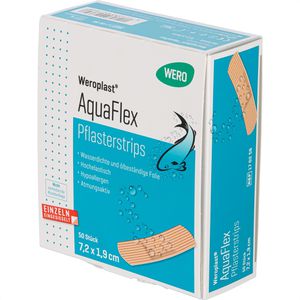 Pflaster Wero AquaFlex, 50 Strips