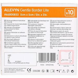 Produktbild für Pflaster Smith&amp;Nephew ALLEVYN Lite, 10 Strips