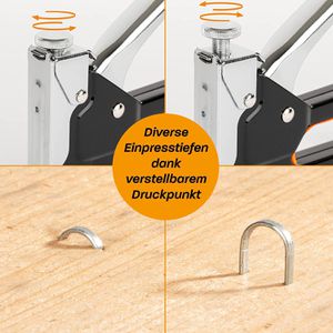 Produktbild für Handtacker Hinrichs 1456, im Koffer