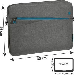 Produktbild für Tablet-Tasche Pedea Fashion bis 12,9 Zoll