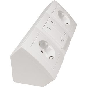 Produktbild für Tischsteckdose McPower Flair, mit 0,15 m Kabel