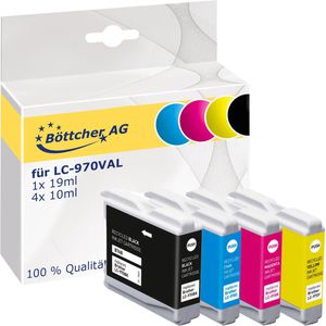 Tinte Böttcher-AG für Brother LC-970VAL