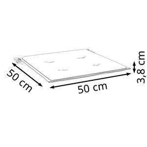 Produktbild für Stuhlkissen vidaXL 314038, anthrazit, für Außen