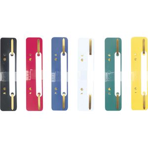 Heftstreifen Herlitz 8767402, 34 x 150mm, sortiert