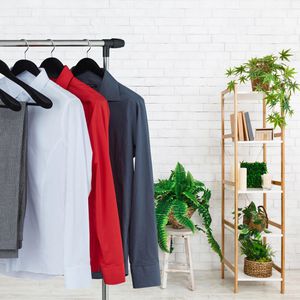 Produktbild für Kleiderbügel Relaxdays 10037738, aus Ahornholz