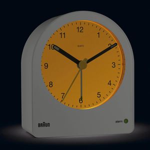 Produktbild für Wecker Braun BC22W weiß, analog