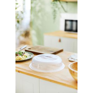 Produktbild für Mikrowellenhaube Rotho Basic 1711390000, aus Kunststoff