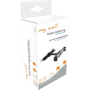 Produktbild für Tablet-Halterung myWall HT 3 L, schwarz / silber, für Auto
