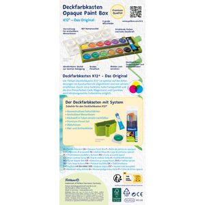 Produktbild für Farbkasten Pelikan 701310, K12, grün