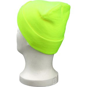 Produktbild für Wintermütze Triuso signalgelb