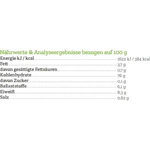 Produktbild für Knusperbrot Le-Pain-des-Fleurs Blumenbrot Hafer, Bio