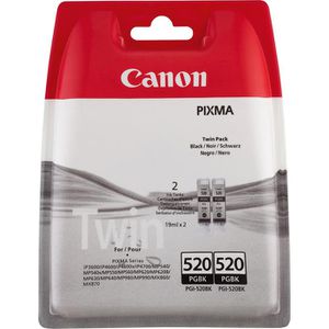 Produktbild für Tinte Canon PGI-520BK Doppelpack