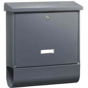 Briefkasten Burg-Wächter Nordland Set 20867 anthrazit, Stahl