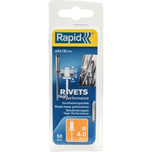 Blindnieten Rapid 5000386, Aluminium, Set
