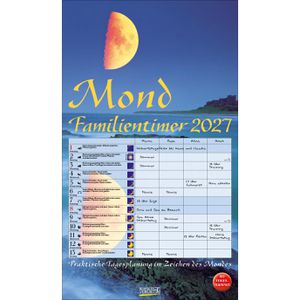 Produktbild für Mondkalender Korsch 222027, Mond-Familientimer, Jahr 2027