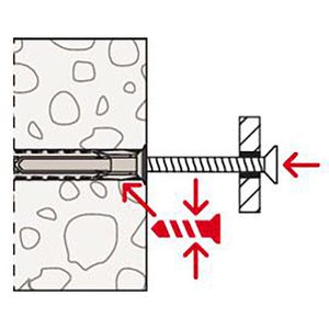 Produktbild für Dübel Fischer 567922, SX Plus