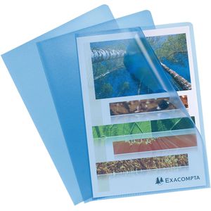 Sichthüllen Exacompta 58522E, blau, A4