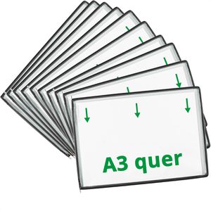 Sichttafel Tarifold 118107, A3 quer