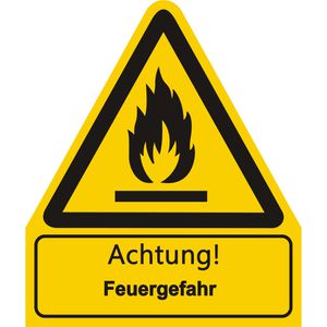 Produktbild für Hinweisschild Abtec ISO 7010 W021, Folie