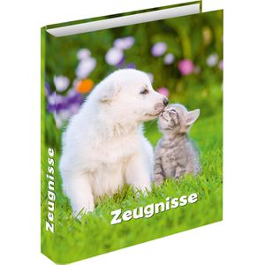 Zeugnismappe RNK 46755 Hund & Katze, A4