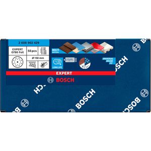 Produktbild für Schleifpapier Bosch Expert O780 Körnung 60-240 Set