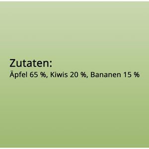 Produktbild für Fruchtpüree Bebivita Kiwi Banane in Apfel,100% Frucht