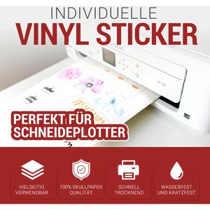 Produktbild für Kopierfolien Skullpaper Aufkleberfolie, A4, klar