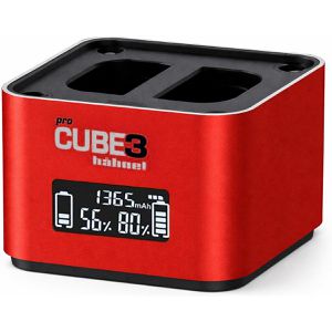Produktbild für Kamera-Akku-Ladegerät Hähnel ProCube3 Canon